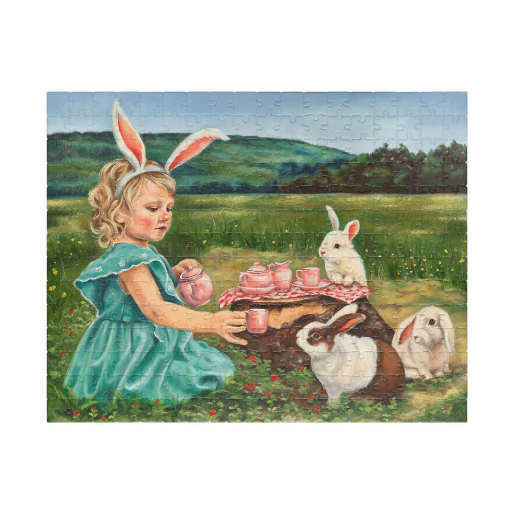 Tea Party 252 piece Scandinavian art puzzle
